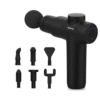 Lifelong Gun Massager Machine for Pain Relief - Body Massager - LLGM109, Black - Image 1